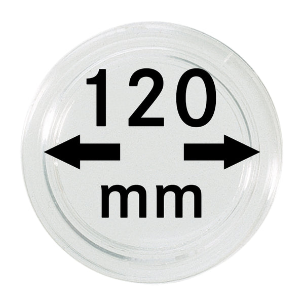 1 Münzkapseln Innen-Ø 120 mm, Innenhöhe 9,2  mm