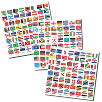Kennzeichnungs-Flaggen "Welt"
