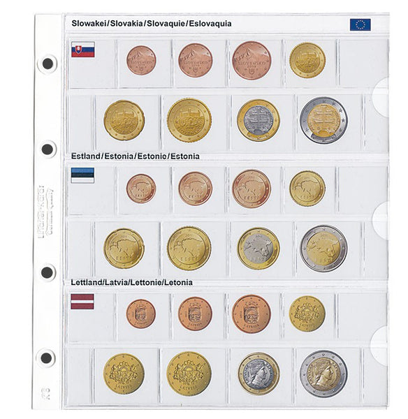 Ergänzungs-Euro-Vordruckblatt Slowakei/Estland/Lettland