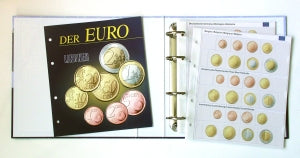 Euro pre-printed album for all Euro countries