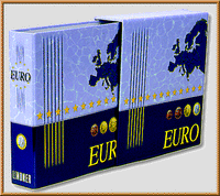 Protective cassette for LINDNER Euro pre-printed album