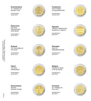 VORDRUCKALBUM FÜR 2-EURO-Münzen Bd. 1