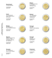 VORDRUCKALBUM FÜR 2-EURO-Münzen Bd. 1