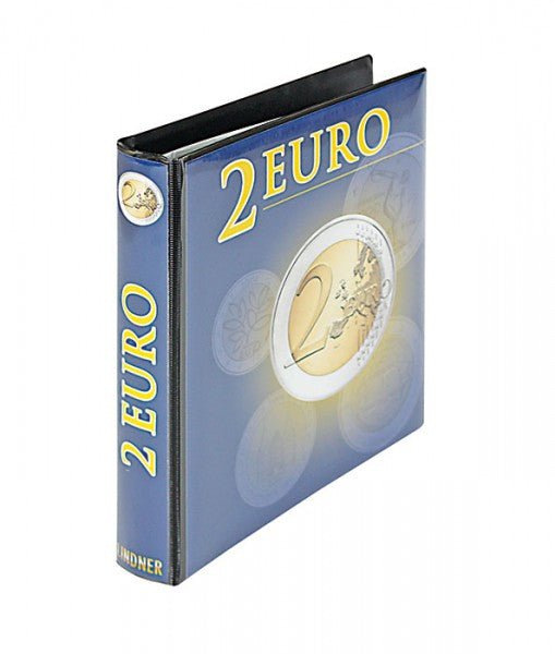 Ring binder empty for PRE-PRINT ALBUM FOR 2 EURO coins 