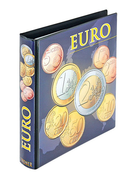Ringbinder für Euro-Kursmünzensätze:  ohne Inhalt