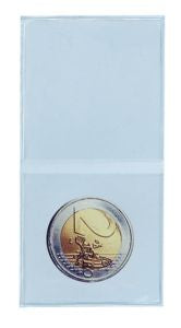 Doppel-Münzhülle  für Münzen bis 40mm