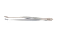 Edelstahl-Pinzette, 150 mm, mit abgebogenen Schaufeln