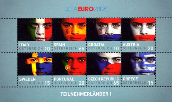 UEFA EURO 2008™ - Flaggen der Teilnehmerländer I