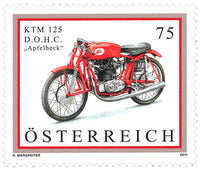 Motorräder - KTM 125 D.O.H.C. "Apfelbeck"