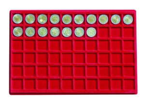 Coin tray for 60 coins up to 27mm