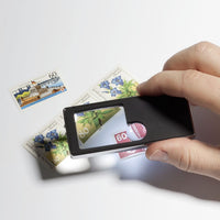 Pocket magnifier "5 in 1", 10x magnification (+ 2.5x)