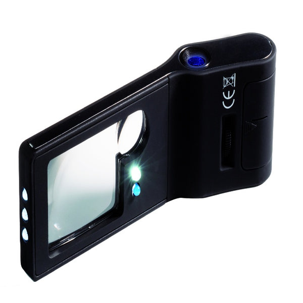 Pocket magnifier "6 in 1", 10x magnification