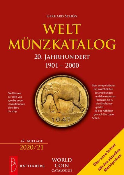 Weltmünzkatalog 20. Jahrhundert 1901-2000