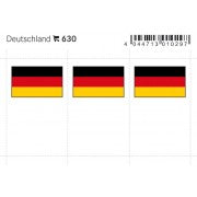 Flaggensticker - Deutschland
