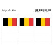Flaggensticker - Belgien