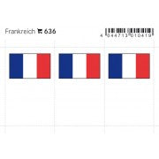 Flaggensticker - Frankreich