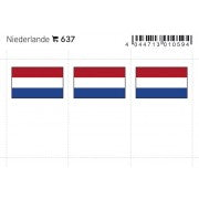 Flag sticker - Netherlands