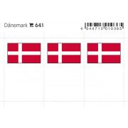 Flag sticker - Denmark