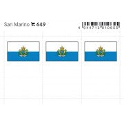 Flaggensticker - San Marino