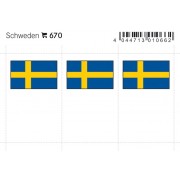 Flag sticker - Sweden