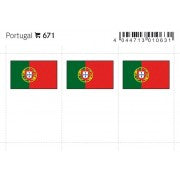 Flag sticker - Portugal
