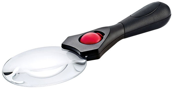 Rimless aspherical LED magnifier - 3x/5x