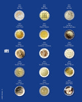 "TOPset" album for €2 - commemorative coins empty