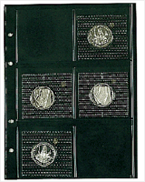 5 special sheets 7857 for Coin Compact