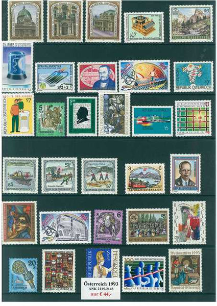 Annual compilation 1993 stamped