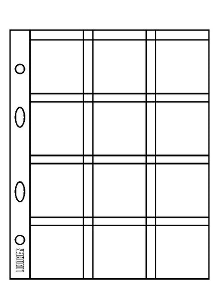 5 Multi collect coin sheets for 12 coin frames and Octos