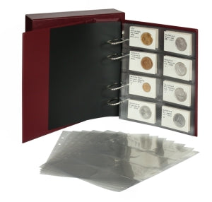10 multi collect sheets for REBECK COIN L coin frames