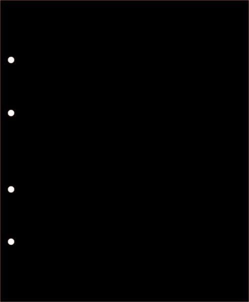 MU-Zwischenblätter schwarz, 5er-Packung