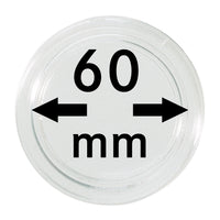 1 Münzkapseln Innen-Ø 60 mm, Innenhöhe 5,3  mm