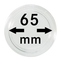 1 coin capsules inner diameter 65 mm, inner height 5.4 mm