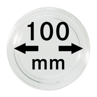 1 coin capsules inner diameter 100 mm, inner height 8.5 mm