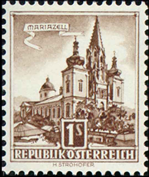 Österreichische Baudenkmäler - "Basilika in Mariazell"