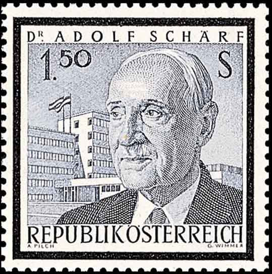 Bundespräsident Dr. Adolf Schärf