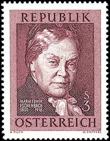 50. Todestag von Marie von Ebner-Eschenbach