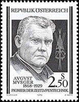 50. Todestag von August Musger
