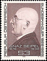 50. Todestag von Ignaz Seipel