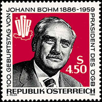 100. Geburtstag von Johann Böhm