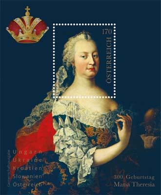 300. Geburtstag Maria Theresia"