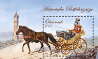 Historische Postfahrzeuge "Einspänner Landpostwagen"