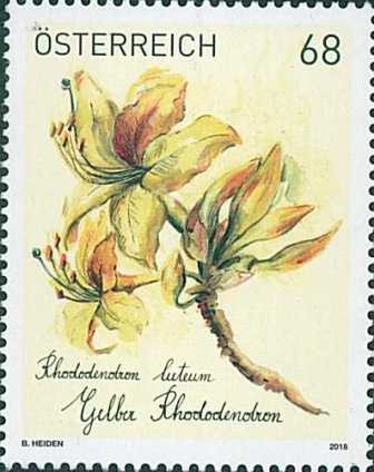 Treuebonusmarke 2017 "Gelber Rhododendron"