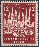 800 Jahre Hansestadt Lübeck**