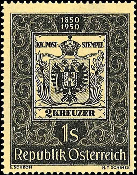 100 Jahre österreichische Briefmarke