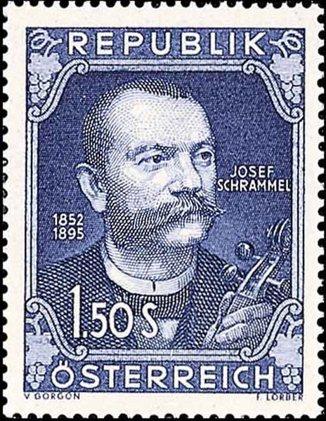 100. Geburtstag von Josef Schrammel