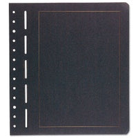 Blankoblätter, schwarzer Karton, goldene Randlinie BLS - Eckl - Sammeln und Zubehör