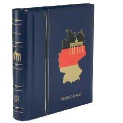 SF pre-printed album in classic design GERMANY 1949-1979, blue