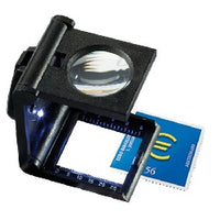 Thread counter, 5x magnification, with LED light